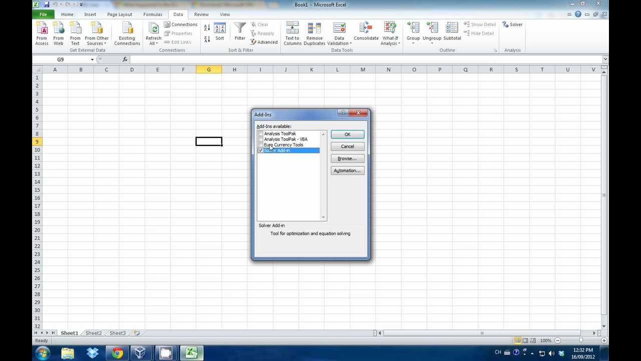 Download Solver Excel Mac 2011